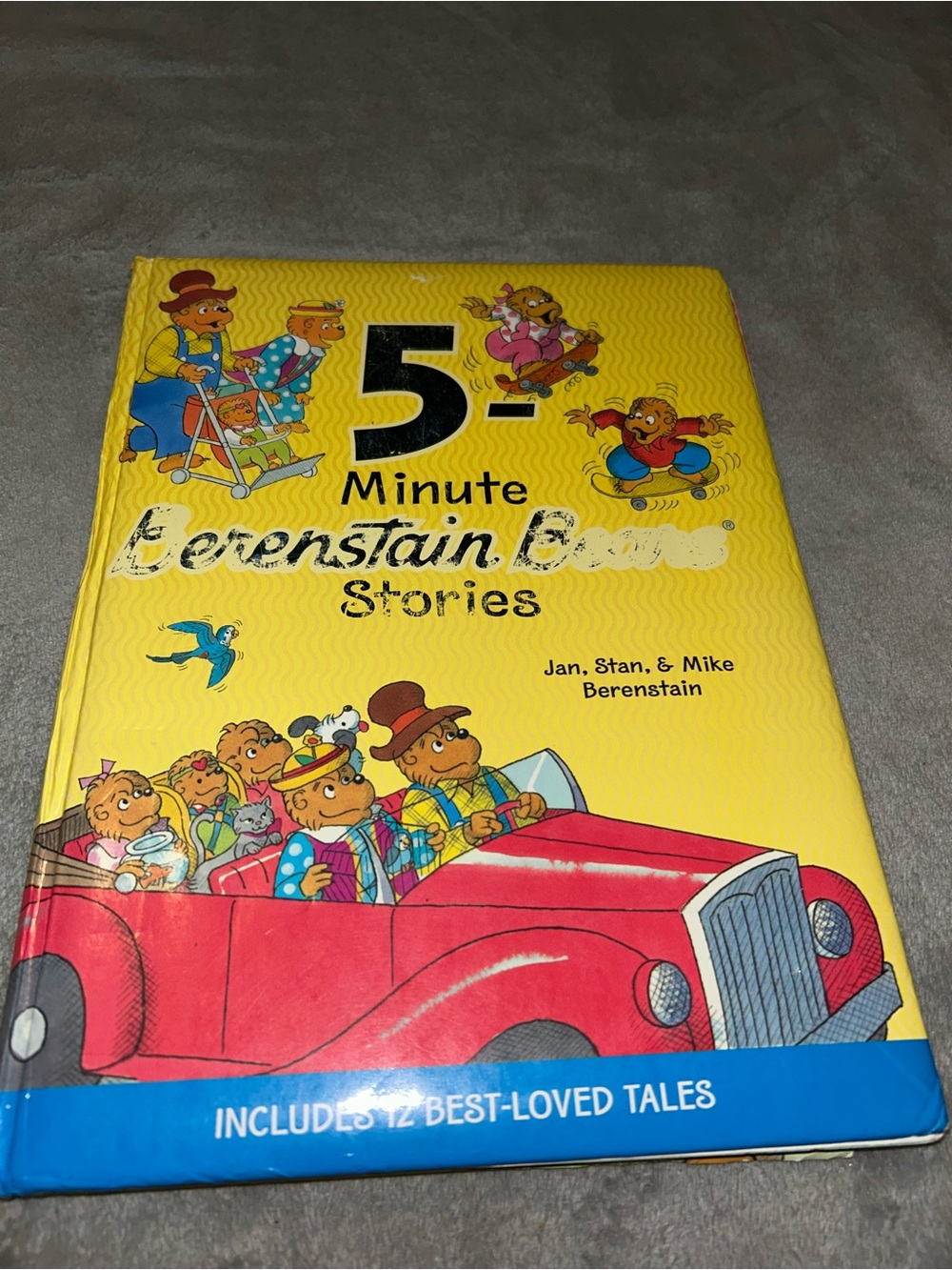 Berenstain Bears 5-Minute Stories Book Hardcover 12 Tales 2015